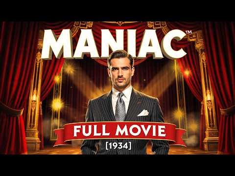 Maniac (1934) | Full Movie | Infamous Pre-Code Exploitation Horror Public Domain Movies