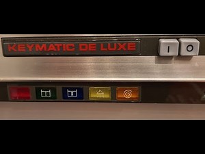 Hoover "Matchbox" Keymatic Washing Machine Model 3243 from 1972