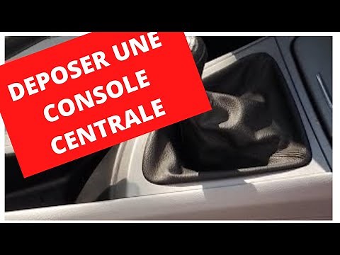 🚗🚓🚕 Comment déposer une console centrale / How to remove a center console