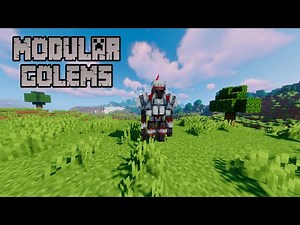 Modular Golems - The Super Golem Mod | Minecraft Mod Review