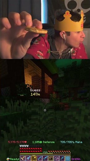 My Favorite Flavor of Oreos #minecraftshorts #relatable #hypixelskyblock #funny