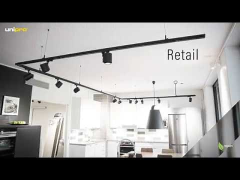 unipro® Control-DALI lighting track system