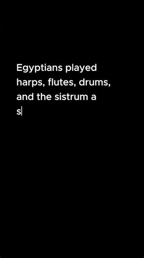 Traditional Egyptian Music Instruments