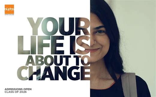 At Alpha College, our students are constantly engaged in exploring a world of unlimited possibilities, which transforms them to become holistic individuals. Alphas thrive on dreaming, building, becoming the best, and creating an everlasting impact in the community. Be a part of the pack: https://form.jotform.com/232541342982456 For further queries, email us at: admissions@alpha.edu.pk or visit our website: college.alpha.edu.pk Alpha - Dream. Build. Become. #AlphaCollege #WhereWeAllComeTogether #
