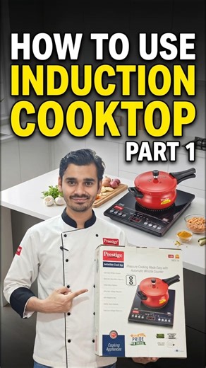 How To Use Induction Cooktop (Step by Step) | Beginner Guide | Part 1