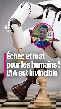 Échec et mat pour les humains ! L'IA est invincible aux échecs 🤖♟️