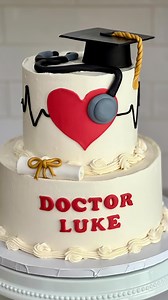 🎓 So, did I follow her instructions?! Save this video so you can turn a cupcake into a grad cap for your next cake! Congrats Dr. Luke 🎉 and thank you to my long-time client Gina for trusting me with this special cake! Follow for more cake ideas 💕 * * * * * * * #cakeartist #cakemaker #bakersofinstagram #homebaker #customcakes #gradcake #cakedecorator #doctorcake #phillybaker | A Whisk Worth Tasting LLC