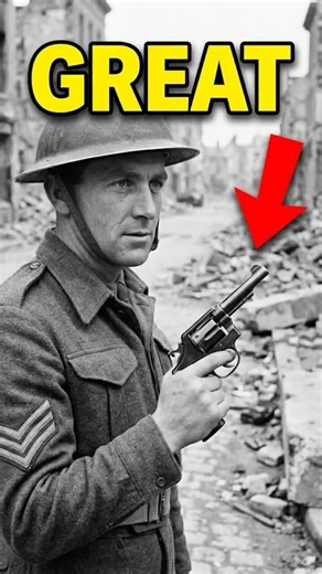 Why British Soldiers used an American revolver in WWII...