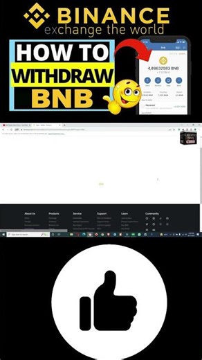 How to withdraw BNB from Binance Account