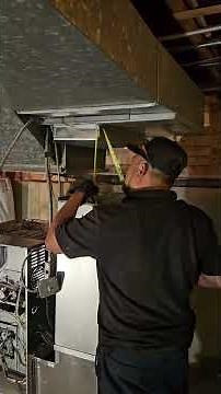 Installing an Ameristar High Efficiency furnace system