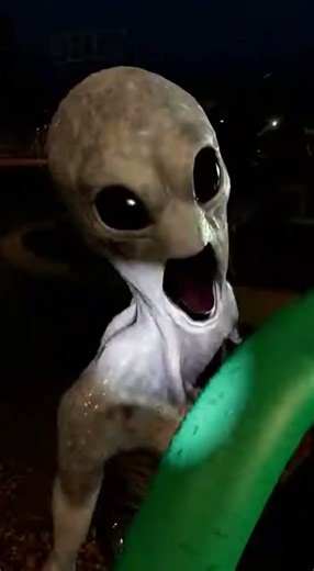 Alien in the Playground!
