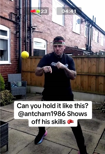 @antcharn1986 Takes the Neck Ball Challenge to the Next Level!💥 #boxing #boxingtraining #reflexball #challenge #game