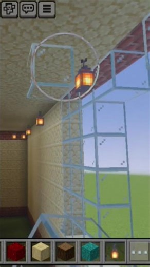 Minecraft Amazing Mirror House Build! 🔥 #shorts