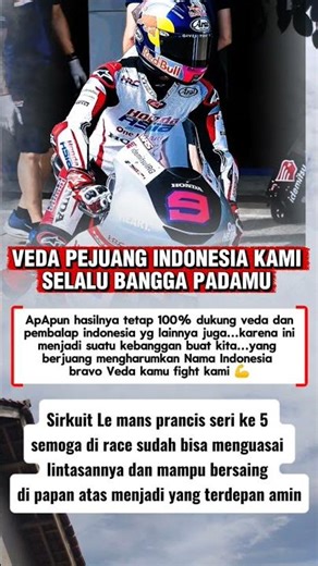 Kita do'a kan veda semoga naik podium terus #vedaegapratama #feedshorts #short