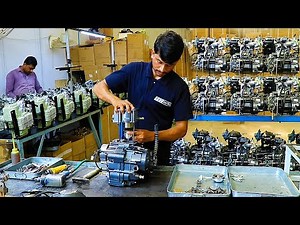Assembling 150cc Motorcycle Engine