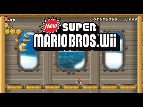 New Super Mario Bros Wii Part 4 World 4