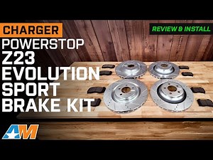 2006-2023 Charger PowerStop Z23 Evolution Sport Brake Rotor and Pad Kit Review & Install