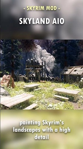 Is This Skyrim's BEST Performance-Friendly Texture Overhaul? ⛰️