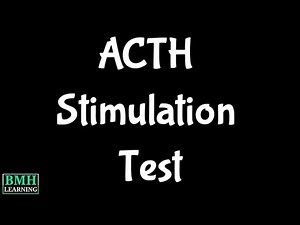 ACTH Stimulation Test | Short Synacthen Test | Cortrosyn Stimulation Test |