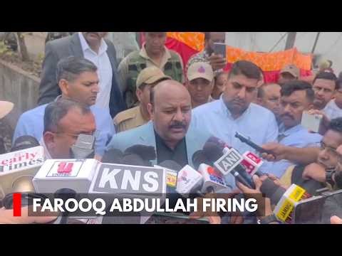 Farooq Abdullah Firing: Dy CM Terms It A Security Failure