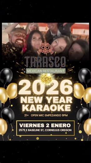 Nos vemos dia 2 de Enerooooo como cada VIERNES en @Tarasco para el Karaoke ❤️❤️❤️❤️ #fyp #karaoke #musica #fyppppppppppppppppppppppp #fypシ゚viral