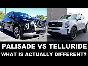 2022 Hyundai Palisade Calligraphy Vs 2022 Kia Telluride Nightfall: Which One Is Actually Better?
