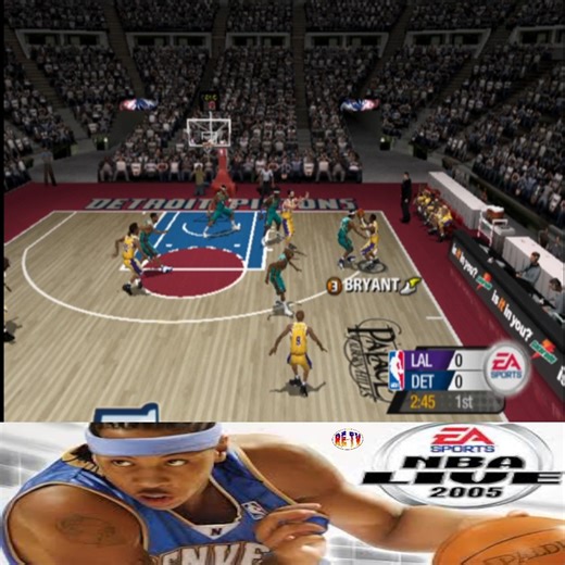 NBA Live 2005 | PS2 | 2004 | Retro-Entertainment TV