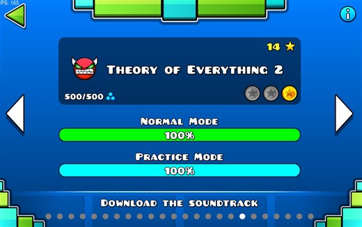 【几何冲刺】通关TOE2后，旅程就告一段落了