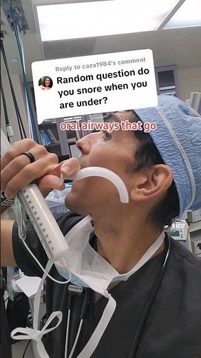Do you snore in surgery? 😳