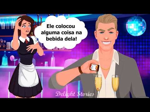 Assim que a mulher saiu, o cara tirou algo do bolso...