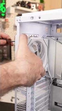 Insane Infinity Cable Management PC Build #pc #pcbuild #pcgaming