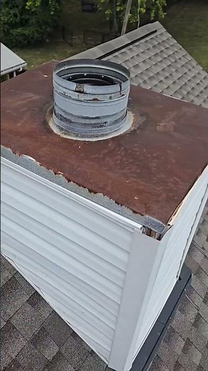 Installing A New Chimney Cap.