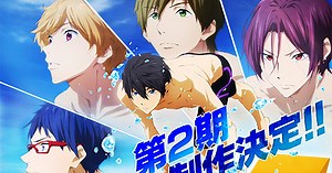 Free! - Iwatobi Swim Club Anime's 2nd Season Ad Aired