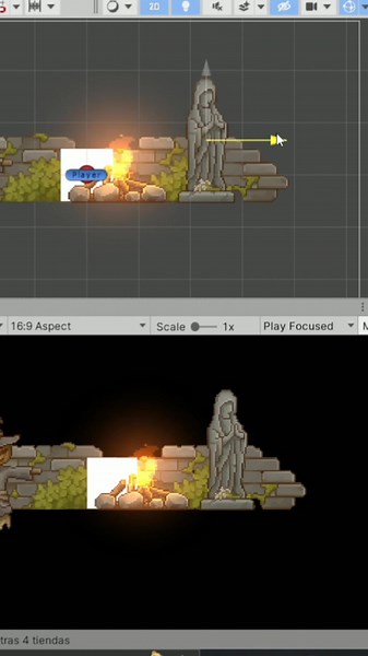 Sabías que puedes girar el eje de tu imagen para cambiar su perspectiva, esto es parte de nuestro curso de Unity #videojuegos #fyp #viral #Unity #unity