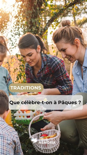 🐰 C'est quoi Pâques ? Découvrez d'où vient la fête de pâques pour les chrétiens. Et vous quelle est votre tradition préférée lors de cette fête ? Joyeuses Pâques ! 🌸 #Pâques #MémoireÉternelle #Renouveau #culture #chrétien #tradition #religion #libramemoria | Deuil, j'y participe