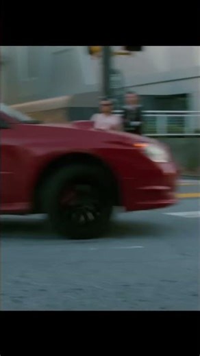 Epic Car Chase: Red WRX Evades Police Through City Streets! #shorts