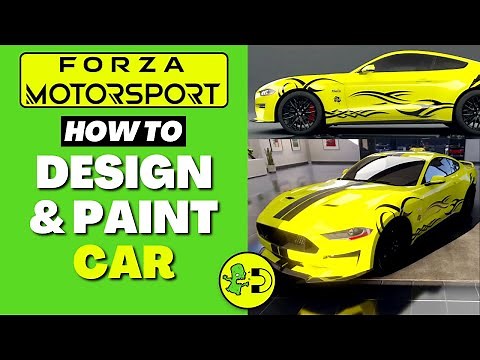 Forza Motorsport How to Design & Paint Car