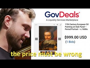 i bought 400-year-old art at a government auction