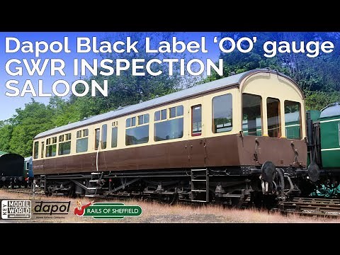 Dapol Black Label GWR Inspection saloon product launch