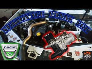 DEMONTAGE ET NETTOYAGE VANNE EGR DACIA DUSTER 1.5 DCI 107cv