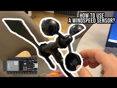 How to Connect a Windspeed Sensor to a Microcontroller (ESP32)