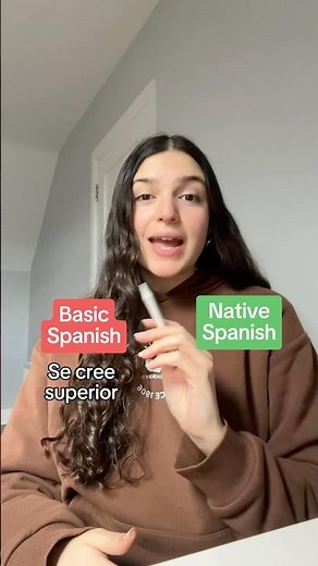 Basic Spanish vs Native Spanish🇪🇸 Which one do you use?