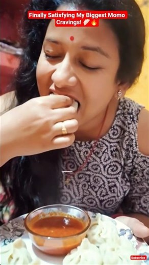 Testing the Spiciest Red Chutney with Momos! 🌶️🤤#asmr #asmrvideo #shortvideo #foodchallenge #eating