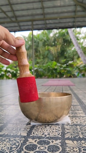 Mindful Eating with Singing Bowl Presence