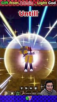 Gift From Admin _ Light God #bloxfruits #roblox #jujubotv #amirkhanvoice