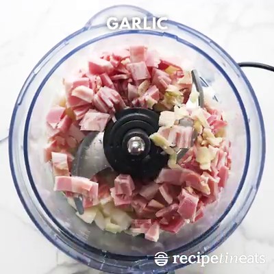 This is a homemade recipe for the mystery Doner kebab meat you see rotating on vertical rotisseries in kebab shops. It’s a miniature version but what it lacks in size is made up in flavour – and authenticity!! Use to stuff into beef or lamb Doner Kebabs OR Gyros! 🌯🌯🌯 https://www.recipetineats.com/doner-kebab-meat-recipe-beef-or-lamb/ | RecipeTin