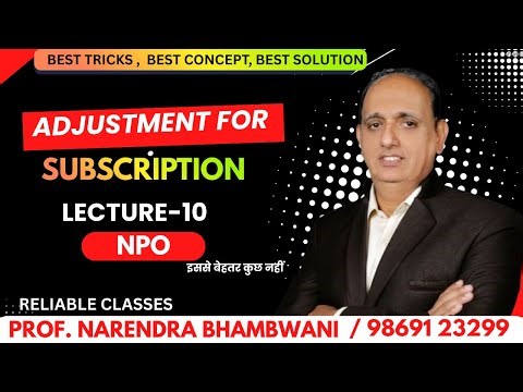 NPO - ADJUSTMENT - LEC-10