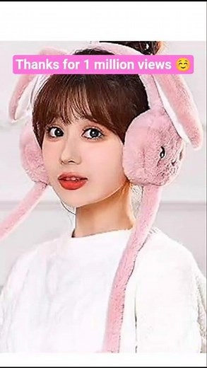 thanks for 1 million views☺️diy ear Muffs #1million Million #viral #trending #handmade #earmuffs