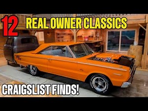 12 Must-See Classic Cars Listed by Owners on Craigslist