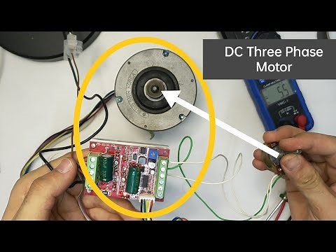 DC Three-Phase Brushless (With Hall) Motor Controller Brushless Sensor Motor Driver